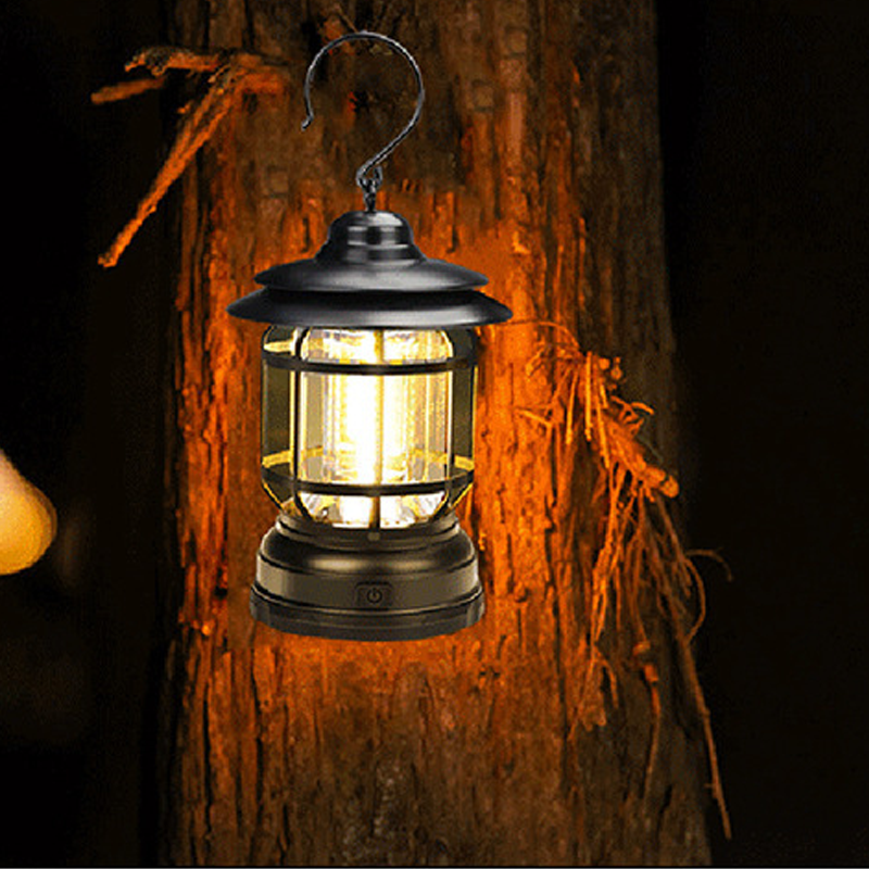 Brehn | Tragbare Retro Camping Lampe