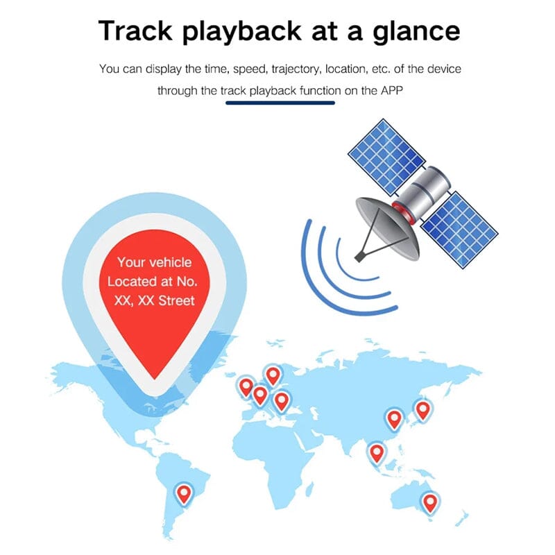 Brehn | GPS-Tracker Starker Magnetischer Auto Fahrzeugverfolgung
