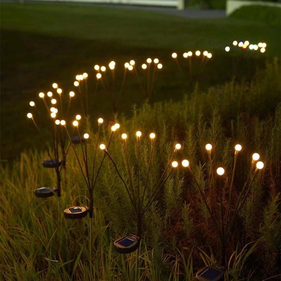 Solarbetriebene kabellose Gartenlichter mit effizientem Akku