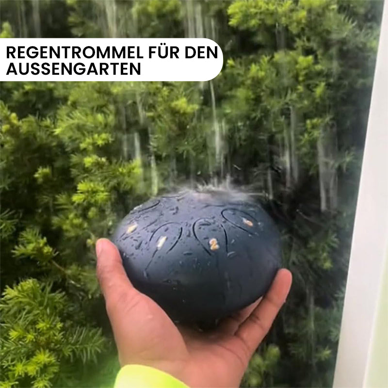 Regentrommel als Garteninstrument | Brehn