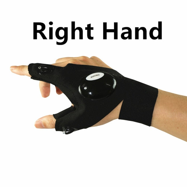 Fingerloser Handschuh LED Taschenlampe | Brehn