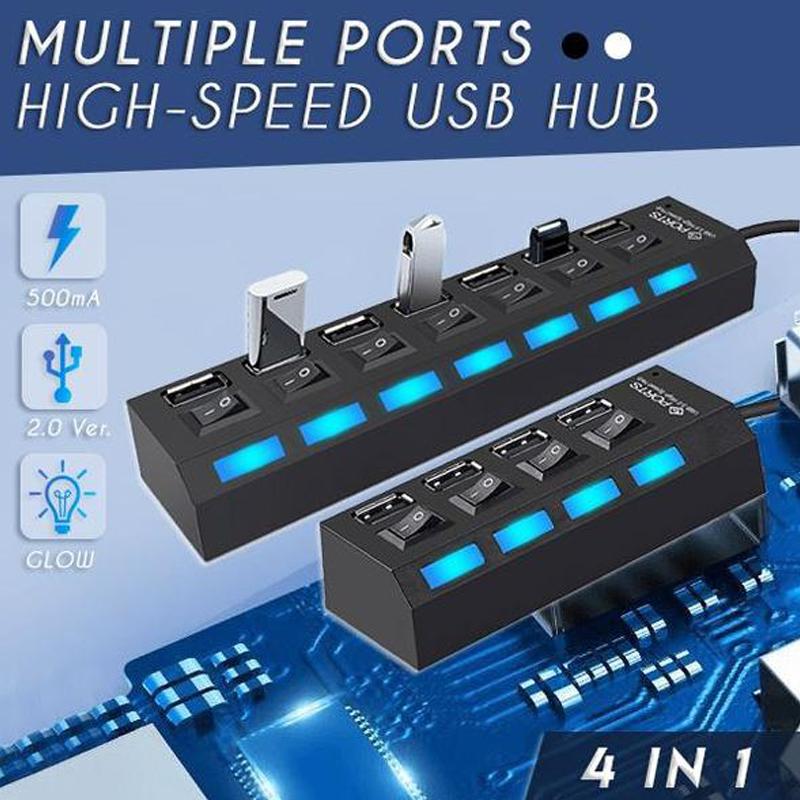 Brehn | Mehrere Ports Hochgeschwindigkeits-USB-Hub