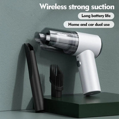 AeroClean Wireless Mini-Staubsauger mit Saugfunktion – USB wiederaufladbar | Brehn