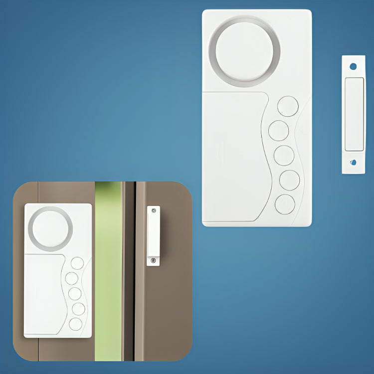 Sofortige Alarmmodi – 108dB Laut Slim Design – Einfache Installation – Schützt Kinder & Haussicherheit Brehn