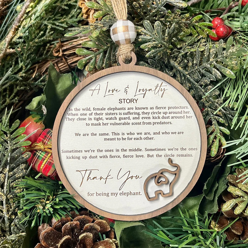Brehn | Freundschaft Elefant Ornament