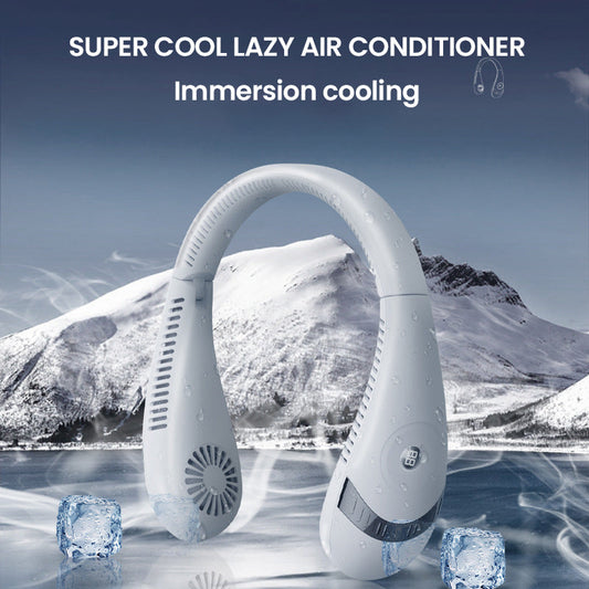 Wiederaufladbarer flügelloser tragbarer Halsventilator | Brehn