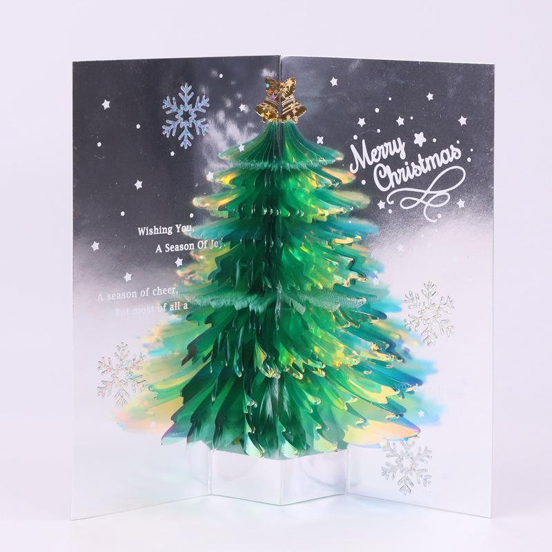 Brehn | Handgemachte 3D-Weihnachtsgrußkarte