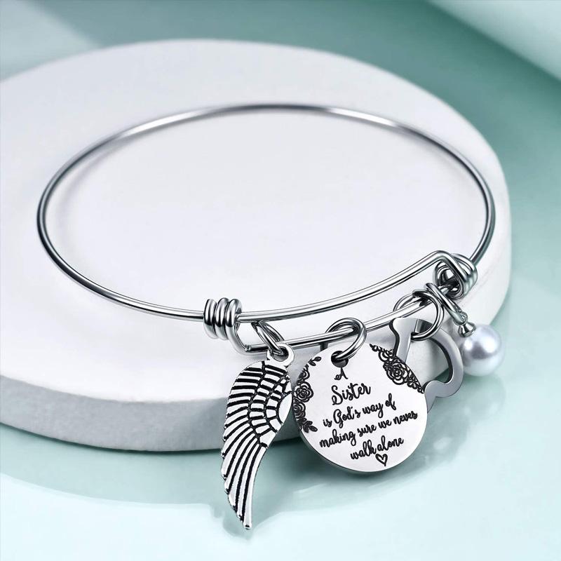 Brehn | Niemals alleine gehen - Schwester Armband