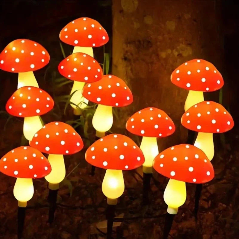 Brehn | MoonlitMushrooms Solar Gartenlichter
