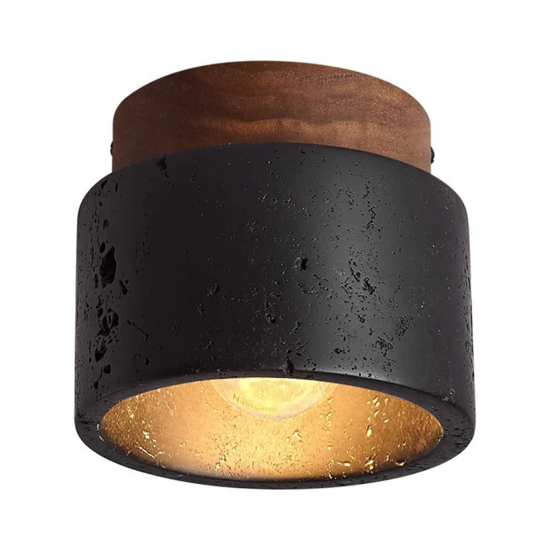 Brehn | Deckenlampe mit Steinoptik