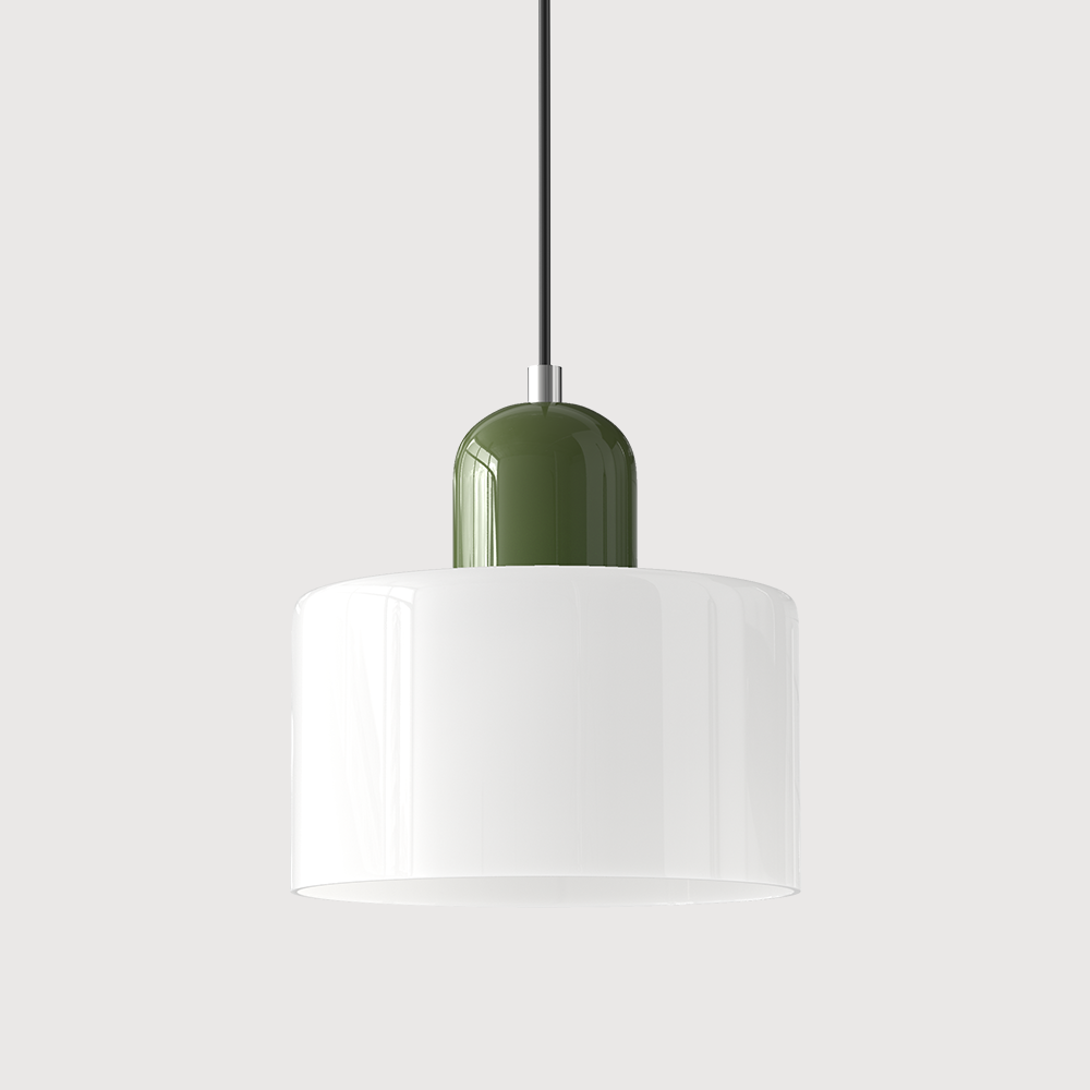 Brehn | Bauhaus Kreativ Glas Pendelleuchte - Kreatives Glas für ein elegantes Interieur