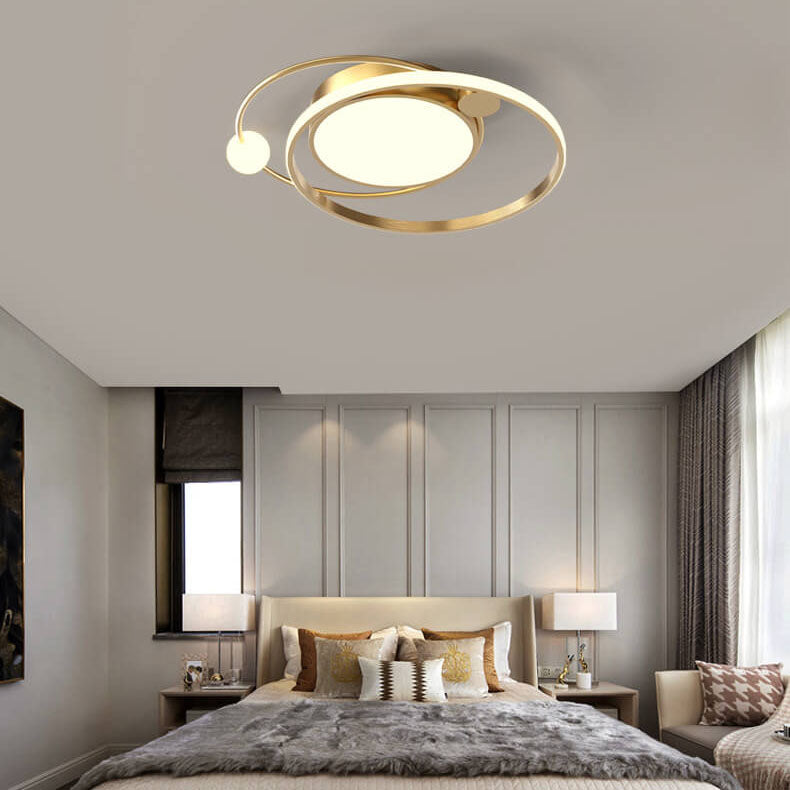 Brehn | Nordic Round Circle LED Deckenleuchte bündig montiert