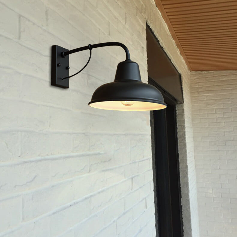 Vintage Iron Barn Wasserdicht Außen 1-Licht Wand Sconce Lampe | Brehn