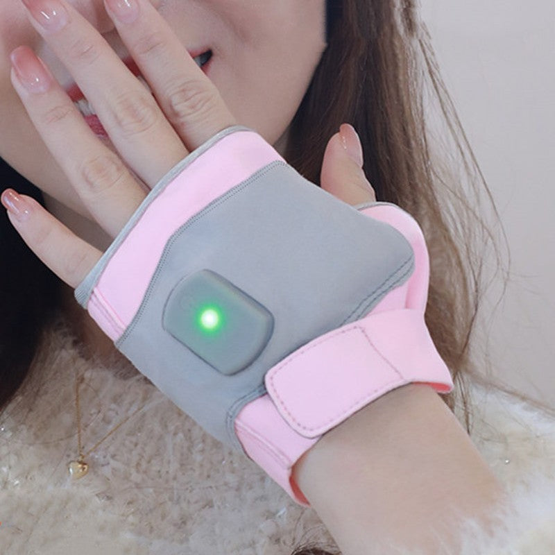 Brehn | USB wiederaufladbare Heizdecken Handschuhe ohne Finger, mit einstellbaren Temperaturen