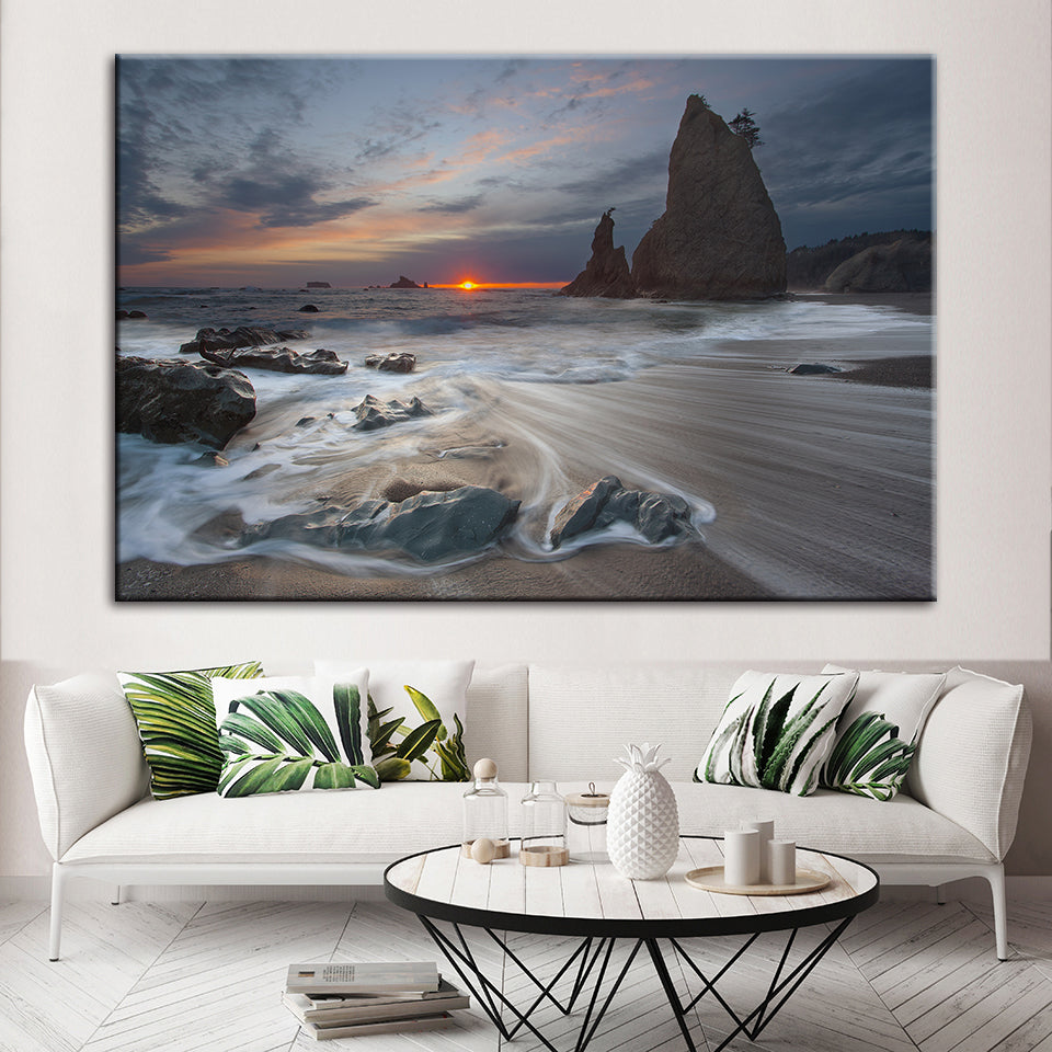 Rocky Beach – Leinwandbild