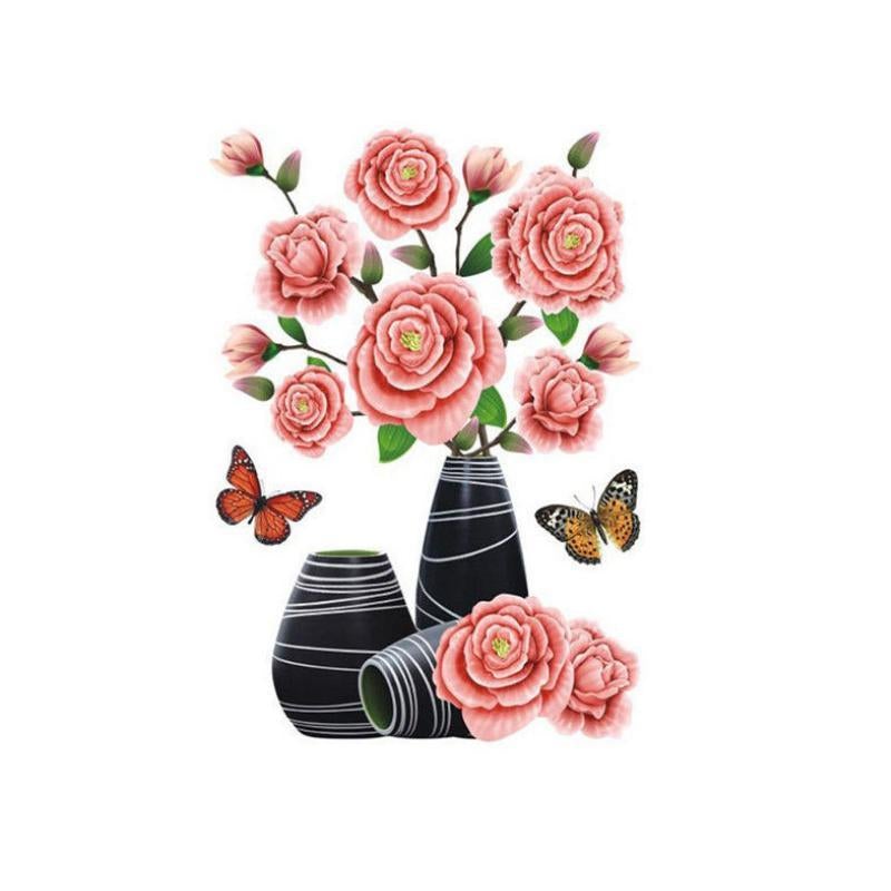 Brehn | 3D Vase Wandaufkleber