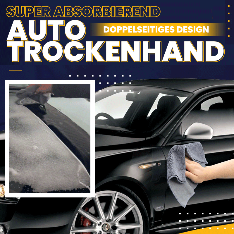 Brehn | Freietaube Super absorbierendes Autowaschhandtuch