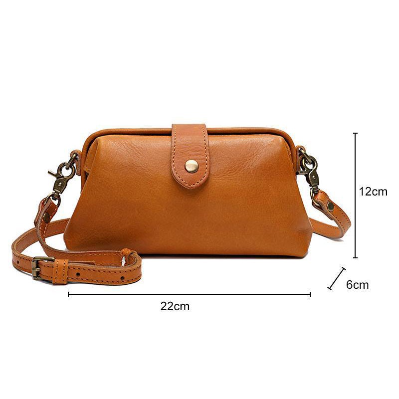 Brehn | Vintage handgemachte Ledertasche