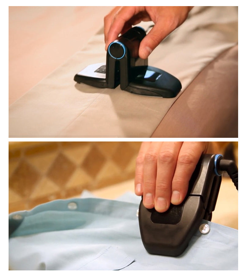 Brehn | Tragbares & Faltbares Reise Handheld Mini Bügeleisen, Kein Wasser Erforderlich, Für Geschäftsreisen