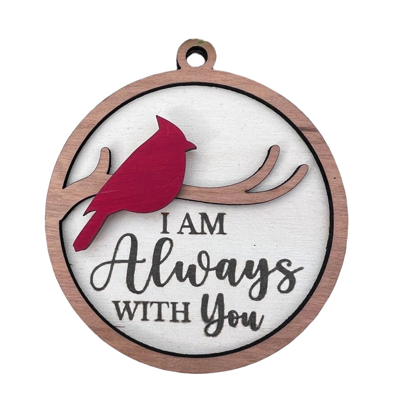 Brehn | Cardinal Vogel Holz Weihnachten Ornament