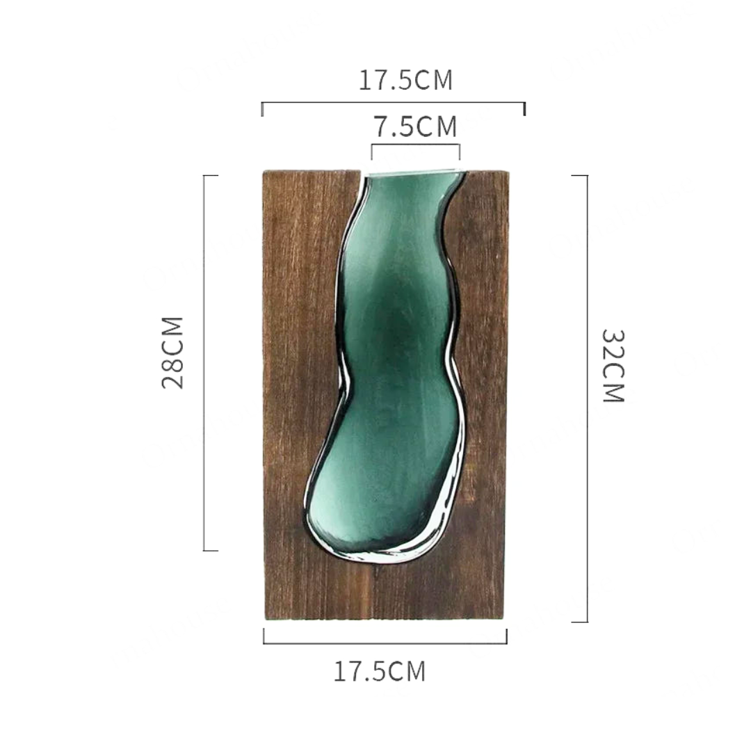 Nordische Live-Edge-Vase Brehn
