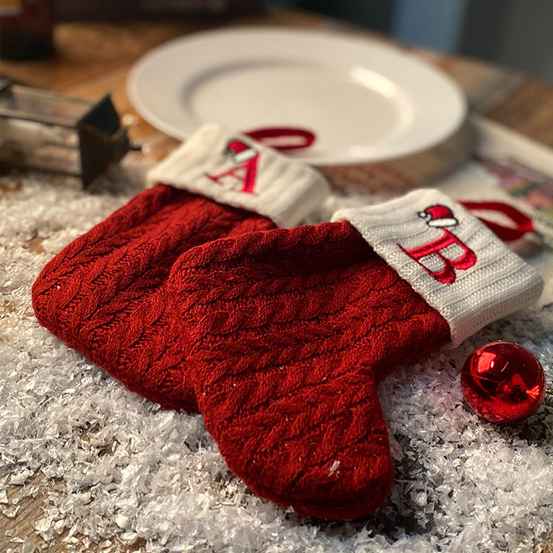 Brehn | Weihnachtsbrief Stricksocke