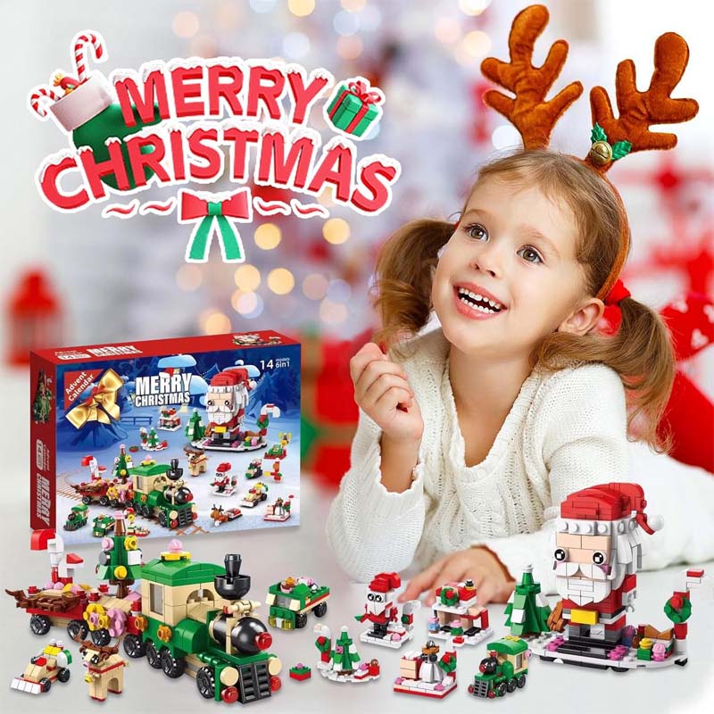 Brehn | 2024 Weihnachts-Bausteine Geschenkbox