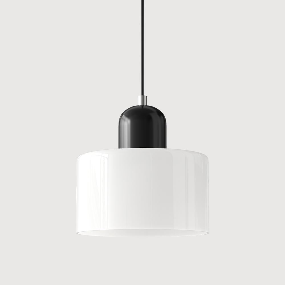 Brehn | Bauhaus Kreativ Glas Pendelleuchte - Kreatives Glas für ein elegantes Interieur