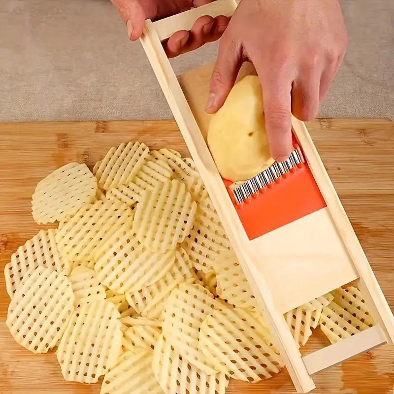 Brehn | Holzgriff Kartoffelchips Schneider