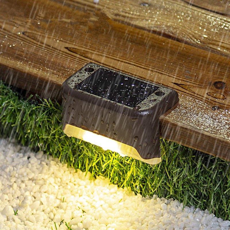 Outdoor wasserdichte Treppen Solarlichter (4 PCS) | Brehn