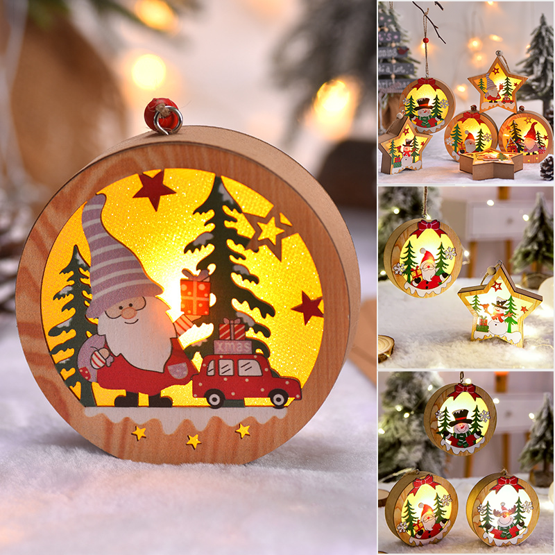 Brehn | Weihnachtsbaum Dekoration Hängende Lichtbox
