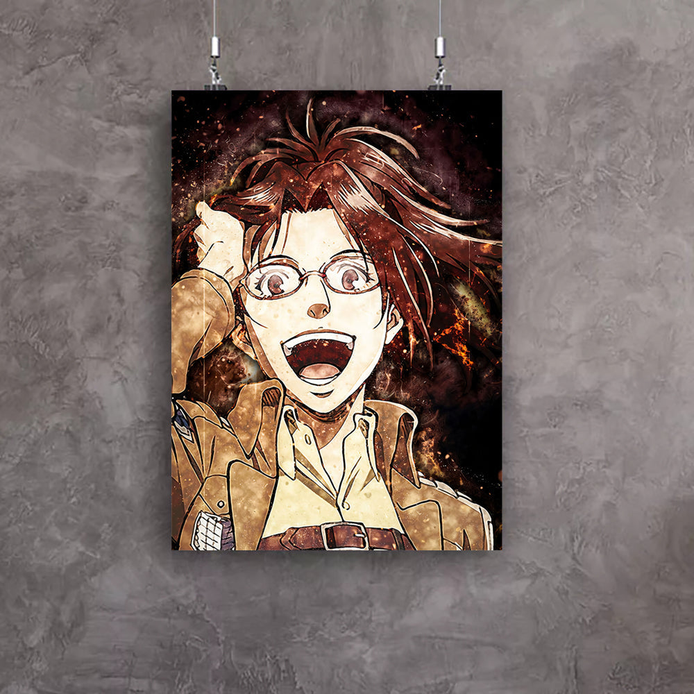 Lustiges Anime-Mädchen – Leinwandbild
