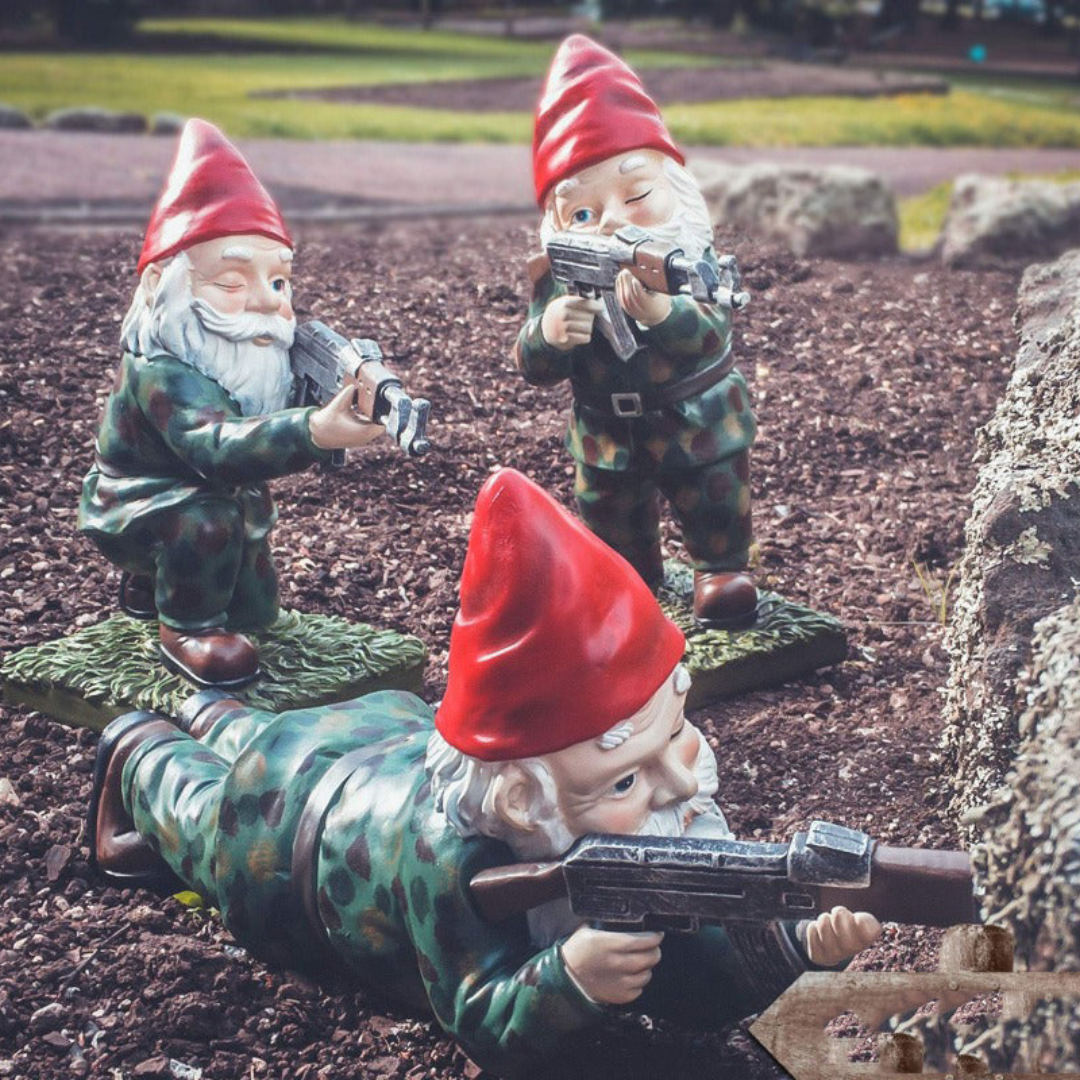 Brehn | Militär Garten Zwerg