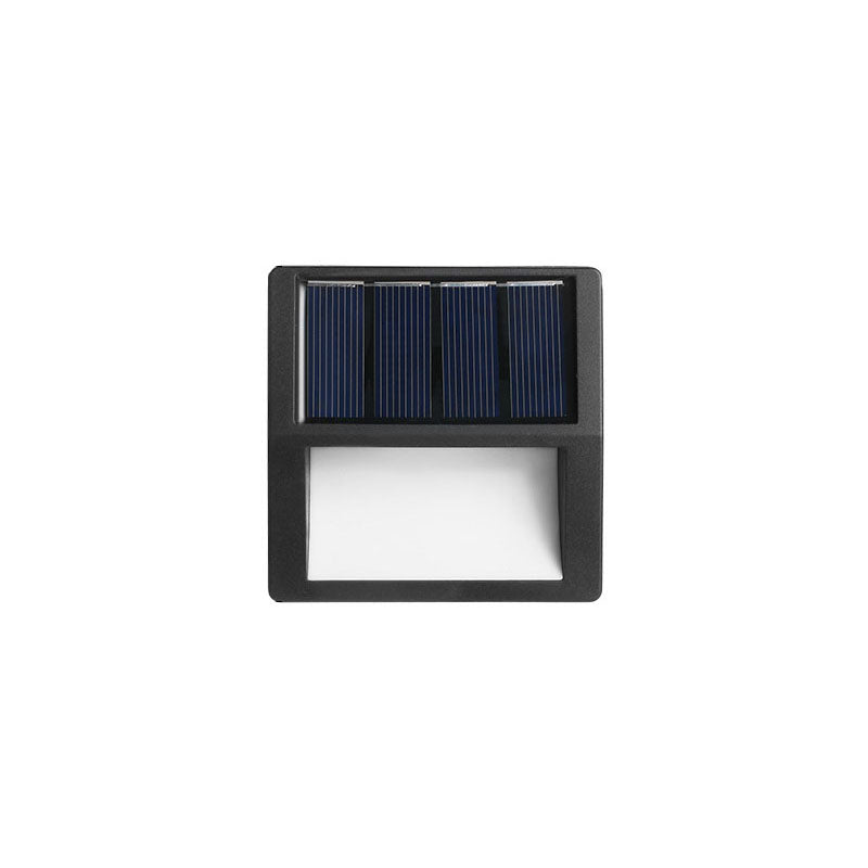 Outdoor Solar Runde Quadrat LED Wasserdicht Patio Stufenlicht | Brehn