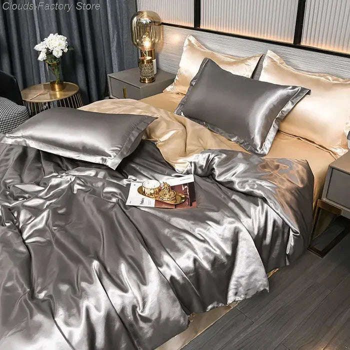 Satin Bettbezug - Velora | Brehn
