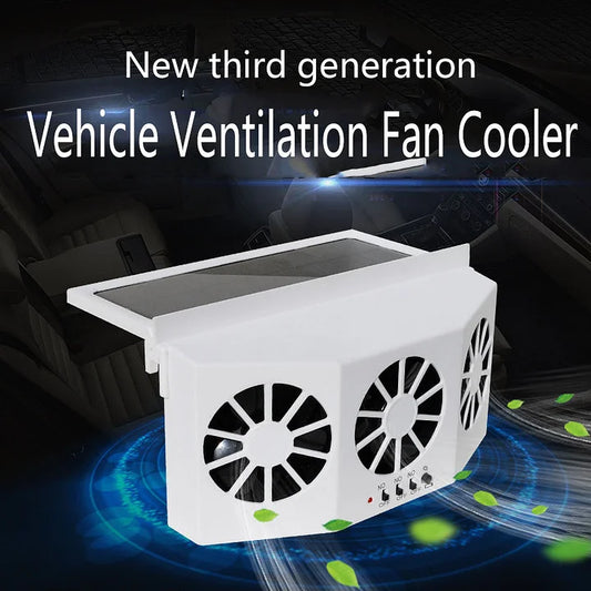 Das Neue Solar Auto Kühl Artefakt [Luftzirkulation Abluftventilator] | Brehn