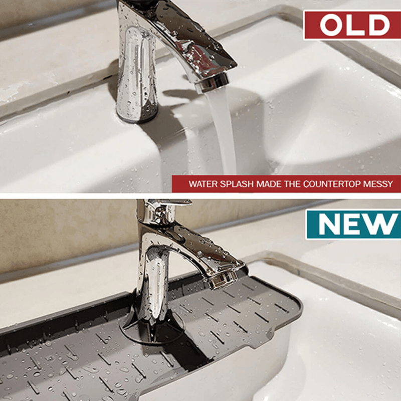Brehn | Silikon Wasserhahn Griff Tropfen Auffangschale