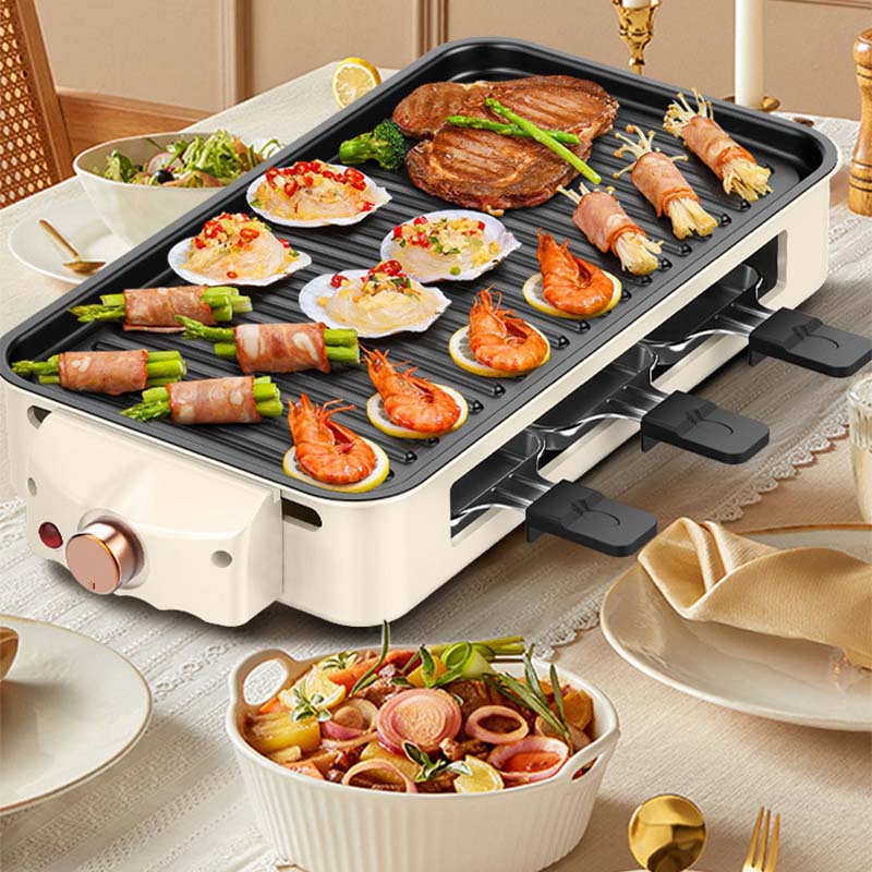 Brehn | Indoor rauchfreier Grill, Antihaft-Kochplatte abnehmbar