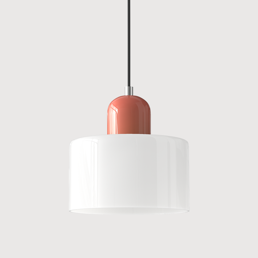 Brehn | Bauhaus Kreativ Glas Pendelleuchte - Kreatives Glas für ein elegantes Interieur