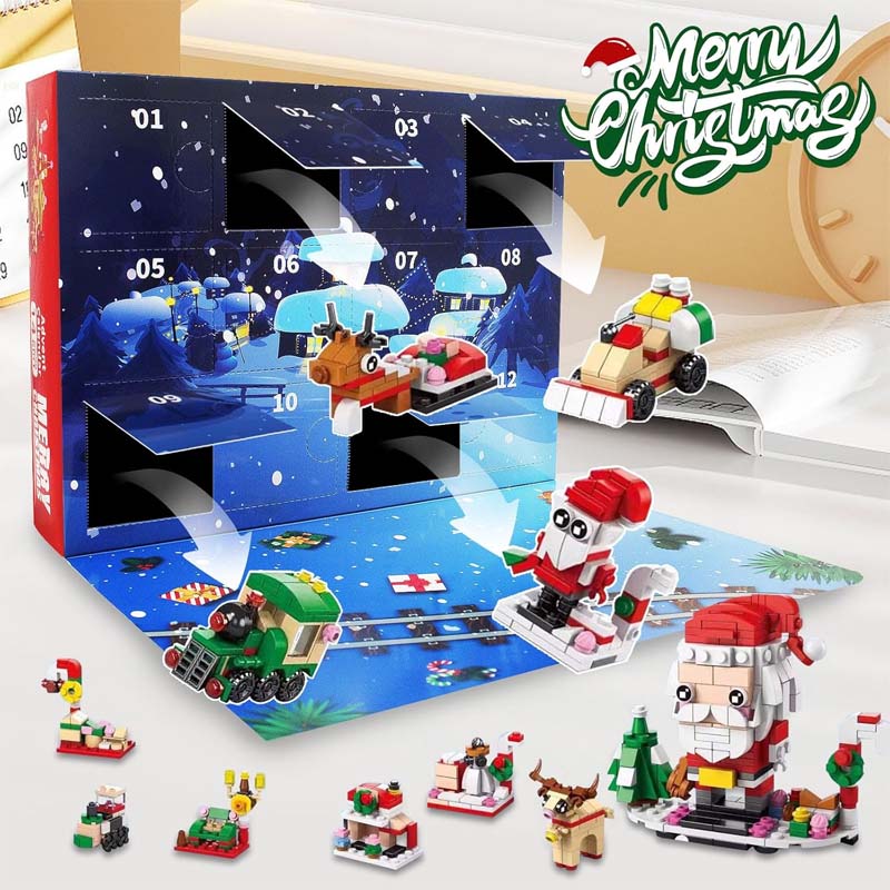Brehn | 2024 Weihnachts-Bausteine Geschenkbox