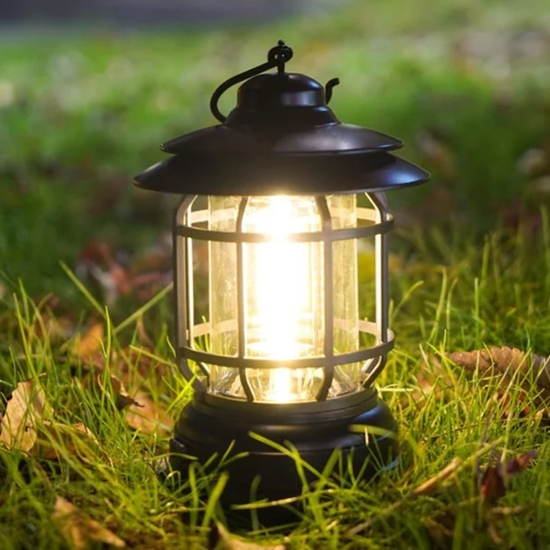 Brehn | Tragbare Retro Camping Lampe