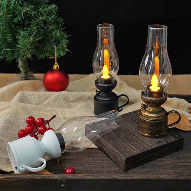 Elektrische LED Vintage Öllampe | Brehn