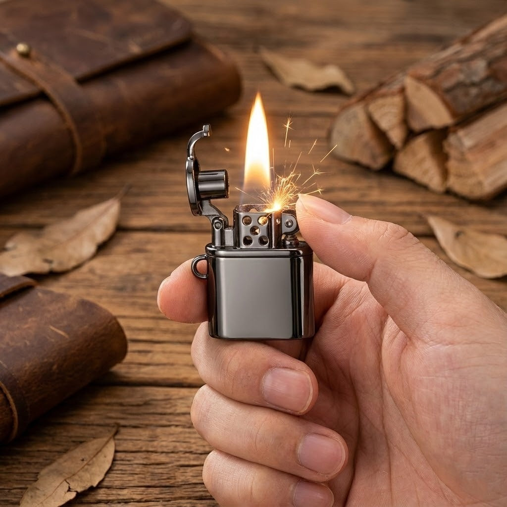 Zeitloses Capsule EDC Schlüsselanhänger Feuerzeug | Brehn