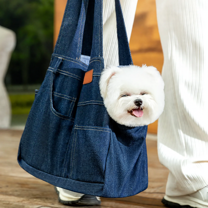 Jeans-Tasche für Haustiere in drei Größen