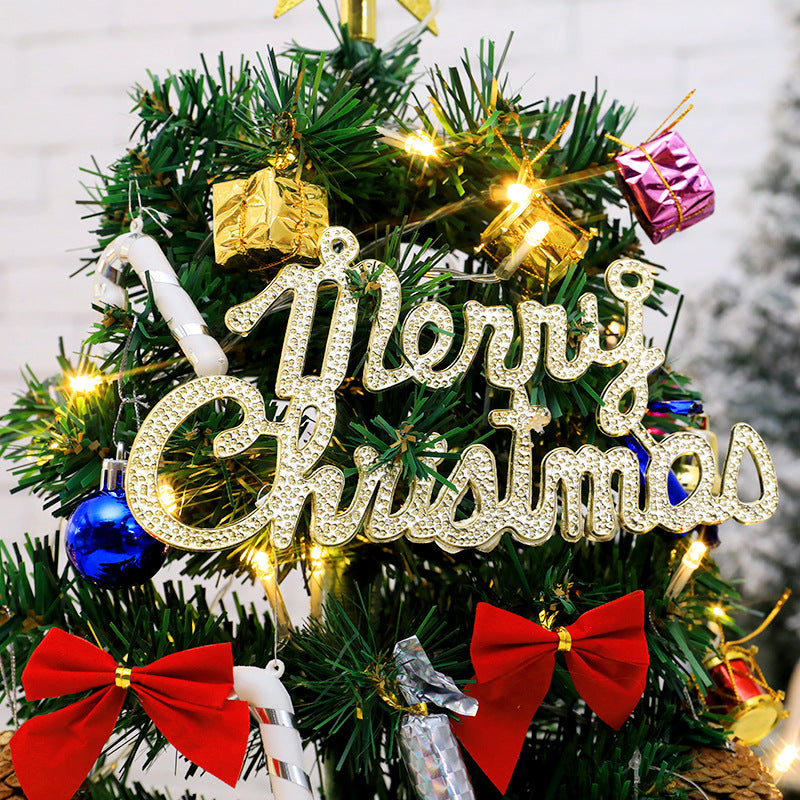 Mini-Weihnachtsbaum Set mit Beleuchtung
