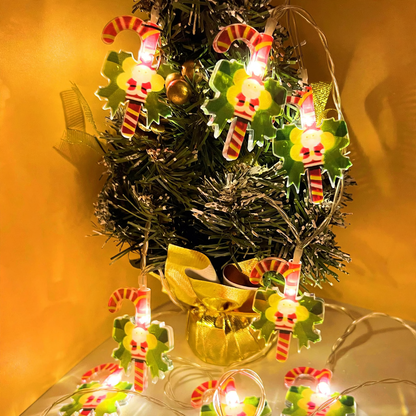 LED-Weihnachts-Lichterkette mit Fernbedienung