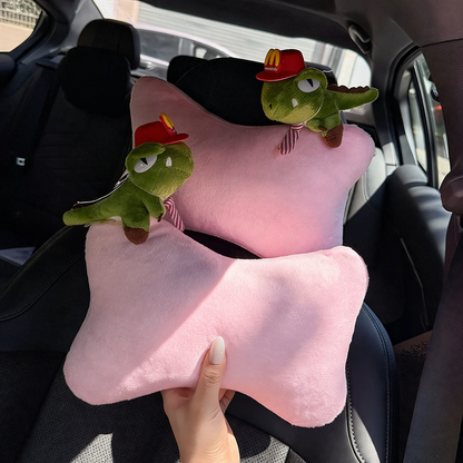 Autokopfstütze mit Dinosaurier-Design