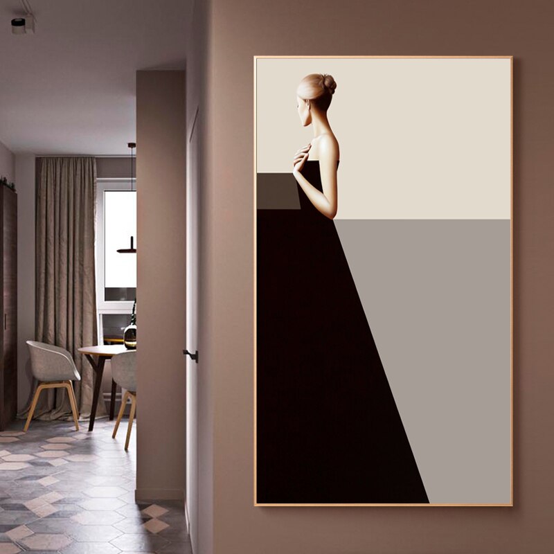 Luxuriöse Figurenwandkunst - Leinwand Wandkunst Gemälde