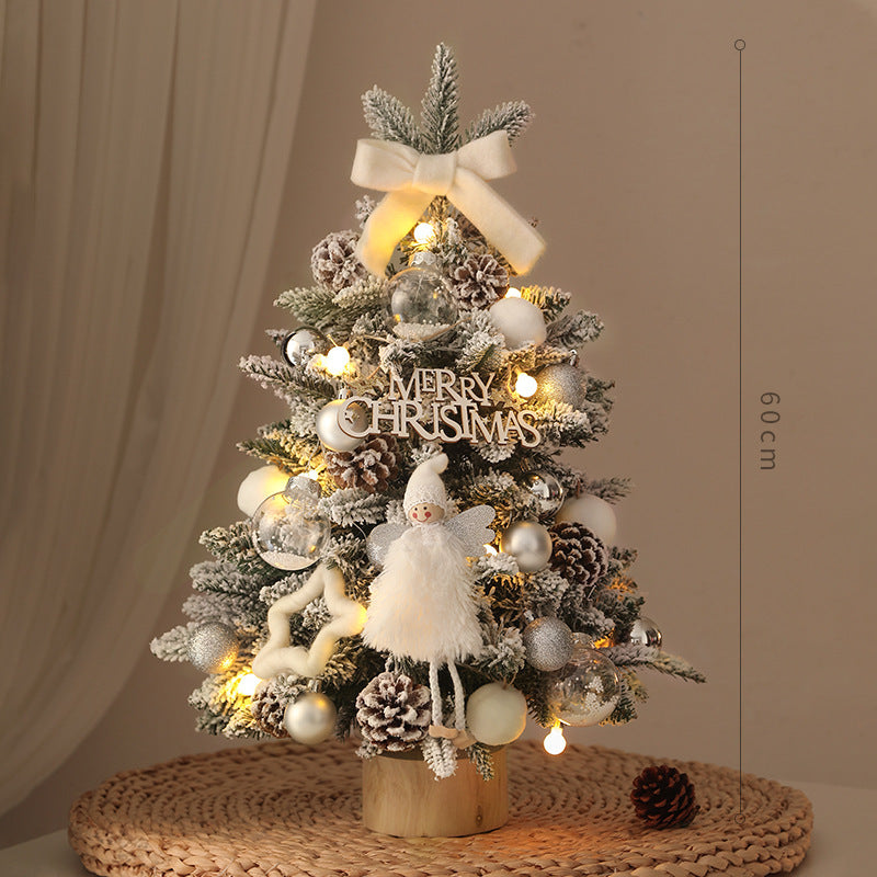 Mini-Weihnachtsbaum-Set, dekorative Tischdekoration