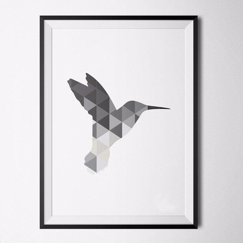 Nordischer Kolibri – Leinwandbild